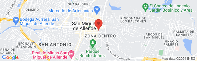 Property 1227 Map in San Miguel de Allende