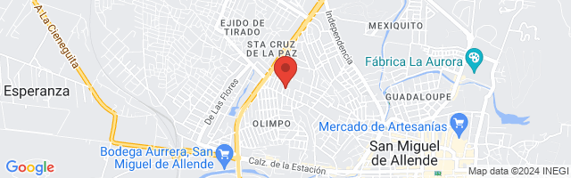 Property 1283 Map in San Miguel de Allende