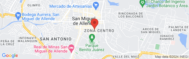 Property 1417 Map in San Miguel de Allende