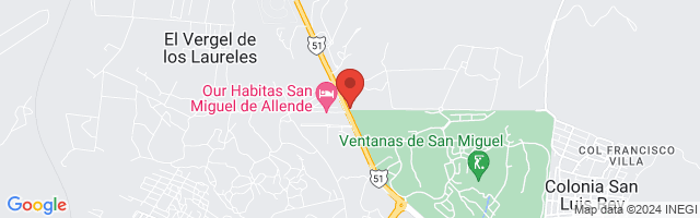 Property 1525 Map in San Miguel de Allende