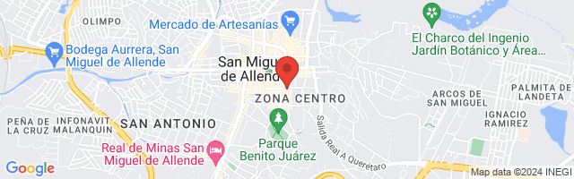 Property 1740 Map in San Miguel de Allende