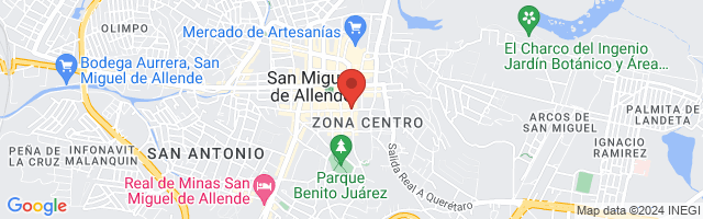 Property 1803 Map in San Miguel de Allende