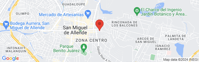 Property 1812 Map in San Miguel de Allende