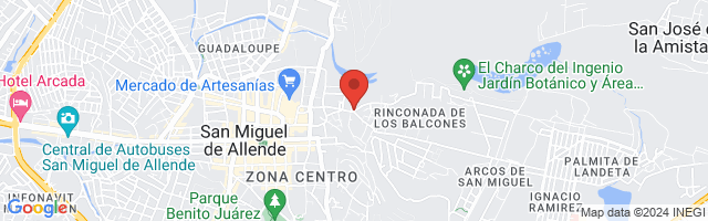 Property 2084 Map in San Miguel de Allende