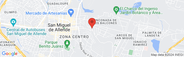 Property 2112 Map in San Miguel de Allende