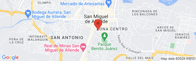 Property 2148 Map in San Miguel de Allende