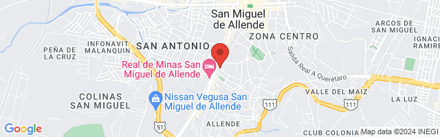 Property 2227 Map in San Miguel de Allende