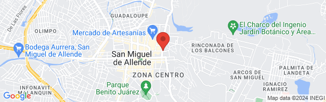 Property 2240 Map in San Miguel de Allende