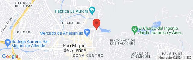 Property 2245 Map in San Miguel de Allende