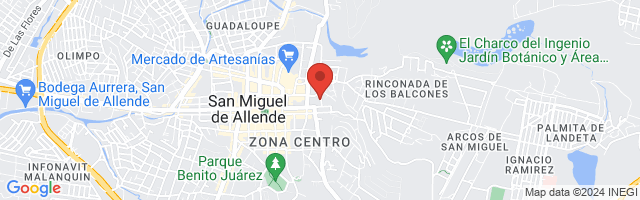Property 2318 Map in San Miguel de Allende
