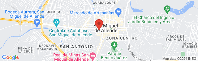 Property 2328 Map in San Miguel de Allende