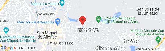 Property 2348 Map in San Miguel de Allende
