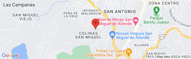 Property 2354 Map in San Miguel de Allende