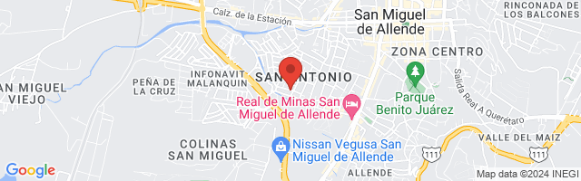 Property 2355 Map in San Miguel de Allende