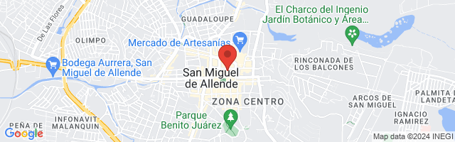 Property 2358 Map in San Miguel de Allende