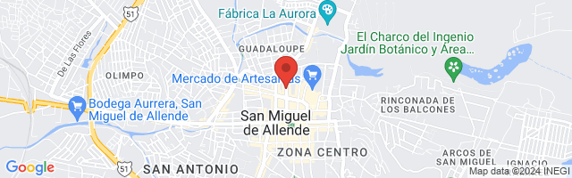 Property 2441 Map in San Miguel de Allende