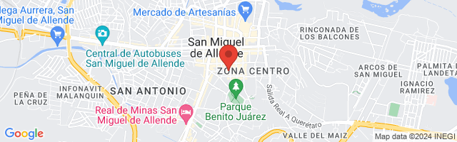 Property 2453 Map in San Miguel de Allende