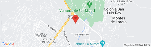 Property 2650 Map in San Miguel de Allende