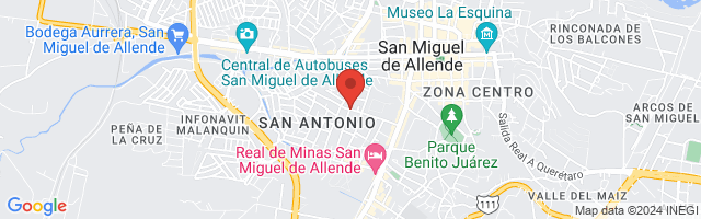 Property 2669 Map in San Miguel de Allende