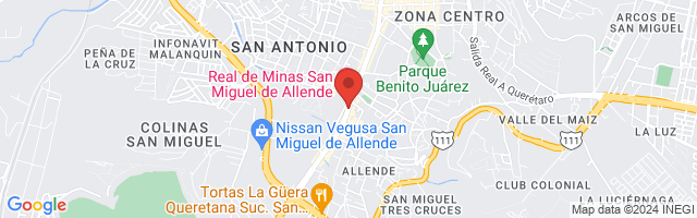 Property 2675 Map in San Miguel de Allende