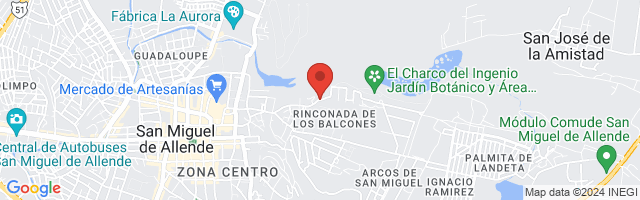 Property 2693 Map in San Miguel de Allende