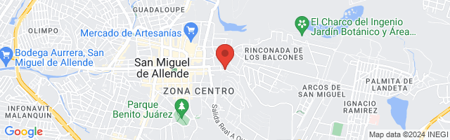 Property 2740 Map in San Miguel de Allende