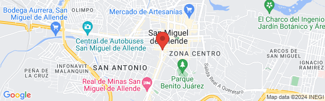 Property 2751 Map in San Miguel de Allende