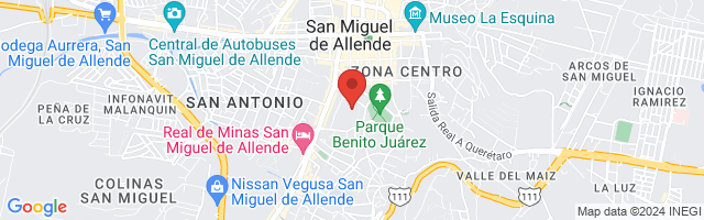 Property 2756 Map in San Miguel de Allende