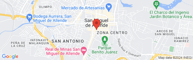 Property 2772 Map in San Miguel de Allende