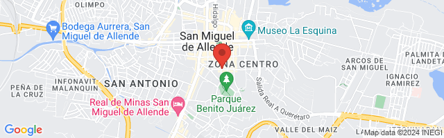 Property 2776 Map in San Miguel de Allende