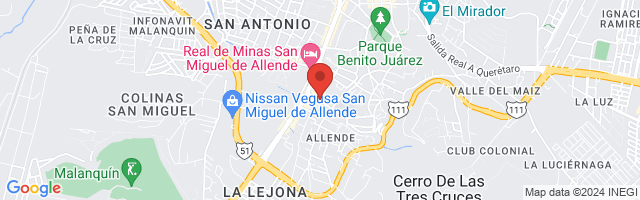 Property 2801 Map in San Miguel de Allende