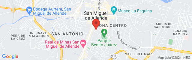 Property 2804 Map in San Miguel de Allende