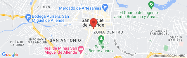 Property 2806 Map in San Miguel de Allende