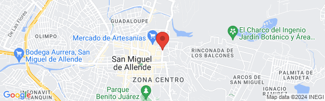 Property 2831 Map in San Miguel de Allende
