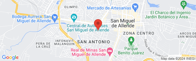 Property 2847 Map in San Miguel de Allende