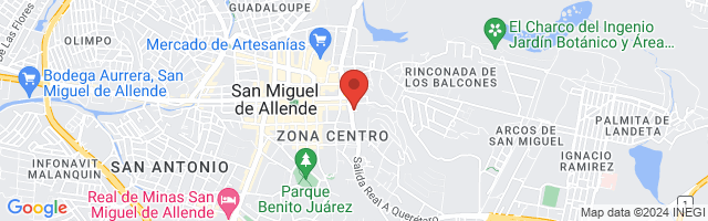 Property 2848 Map in San Miguel de Allende