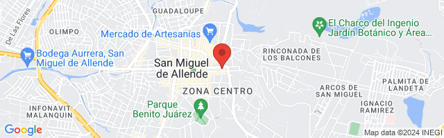 Property 2859 Map in San Miguel de Allende