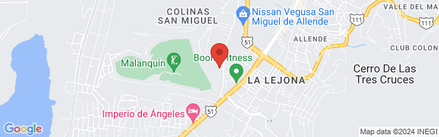 Property 2887 Map in San Miguel de Allende
