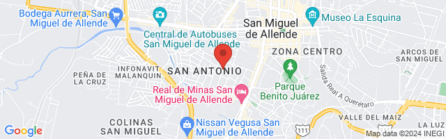 Property 2891 Map in San Miguel de Allende