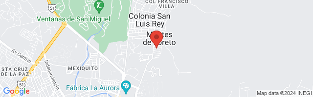 Property 2915 Map in San Miguel de Allende