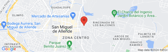 Property 2993 Map in San Miguel de Allende