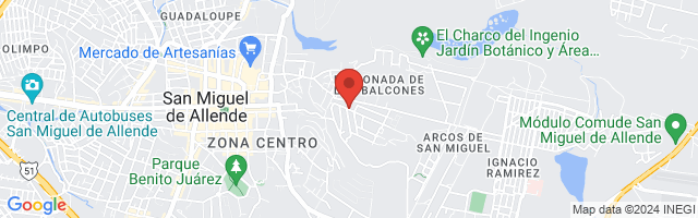 Property 3020 Map in San Miguel de Allende