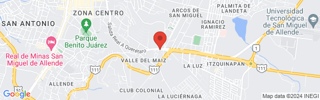 Property 3033 Map in San Miguel de Allende