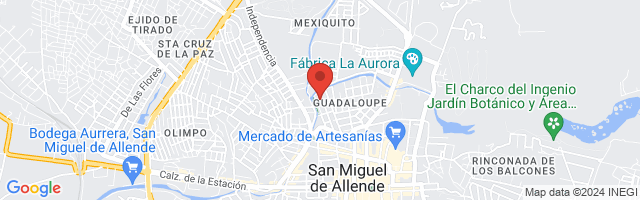 Property 3153 Map in San Miguel de Allende