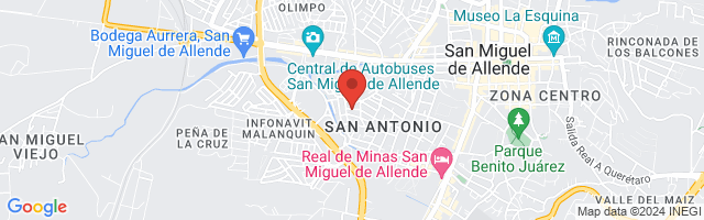 Property 3230 Map in San Miguel de Allende