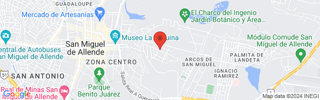 Property 2363 Map in San Miguel de Allende