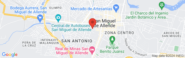 Property 2433 Map in San Miguel de Allende
