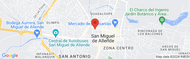 Property 3106 Map in San Miguel de Allende