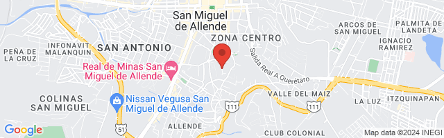 Property 3118 Map in San Miguel de Allende