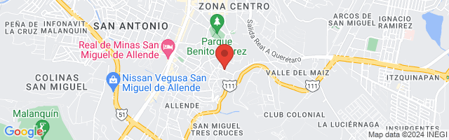 Property 3216 Map in San Miguel de Allende